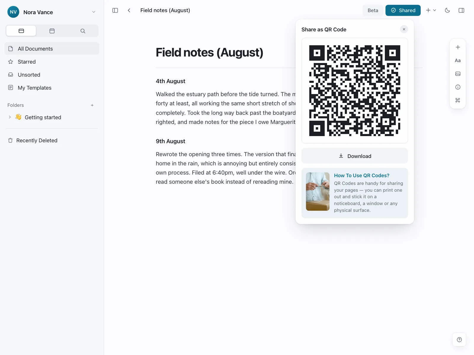 QR code