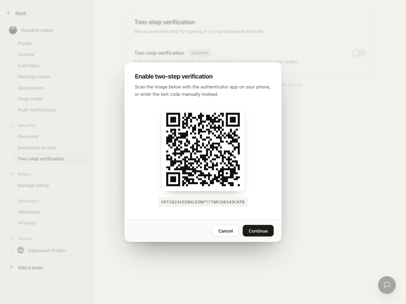 QR code