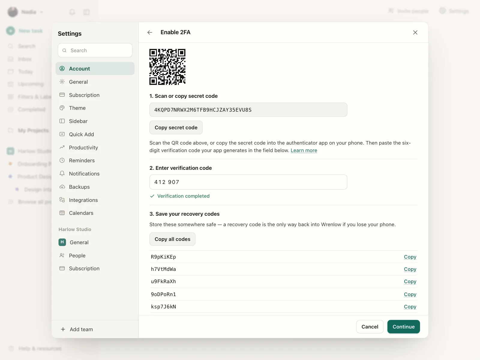QR code