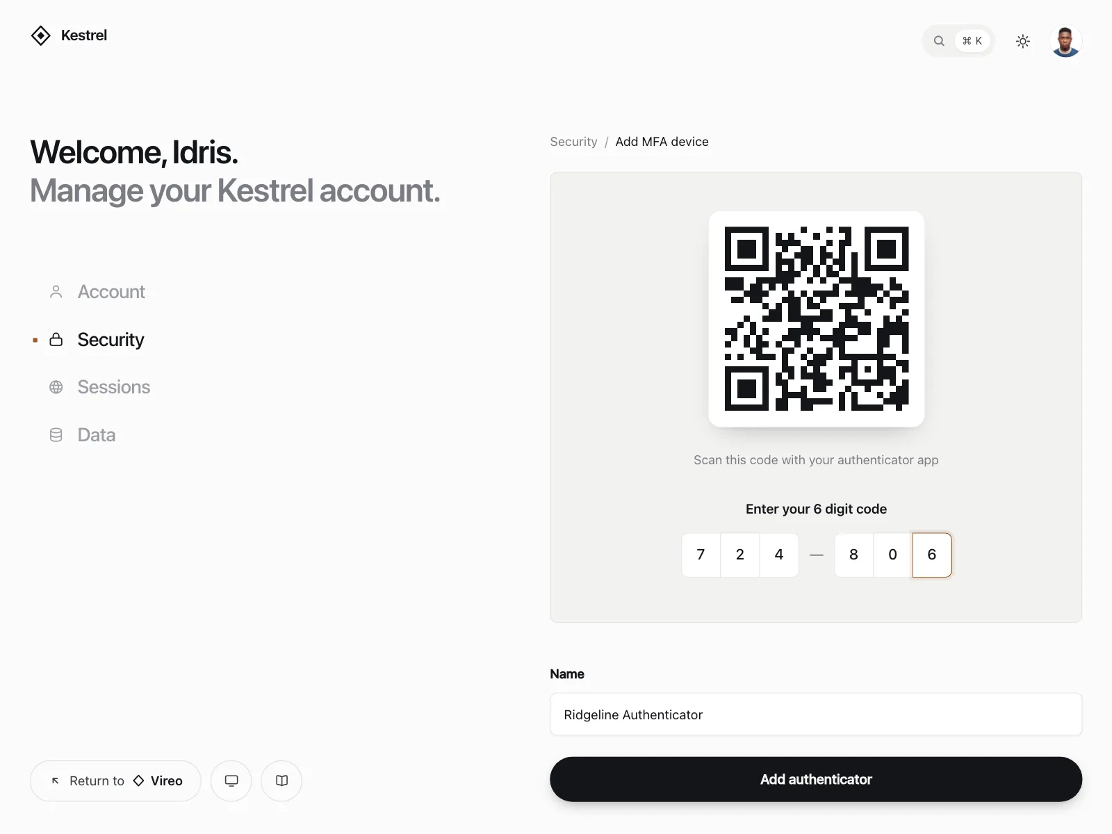 QR code