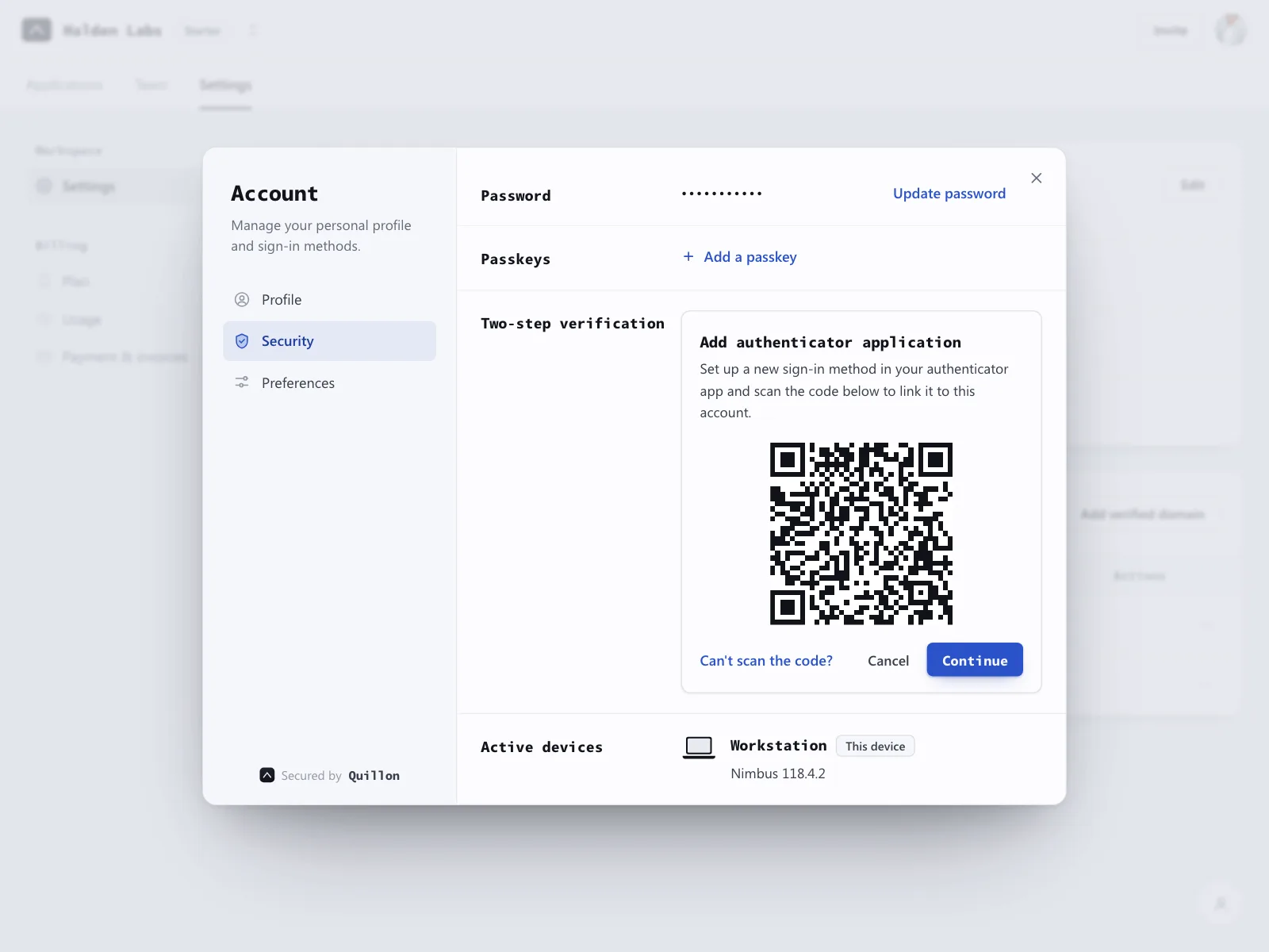 QR code