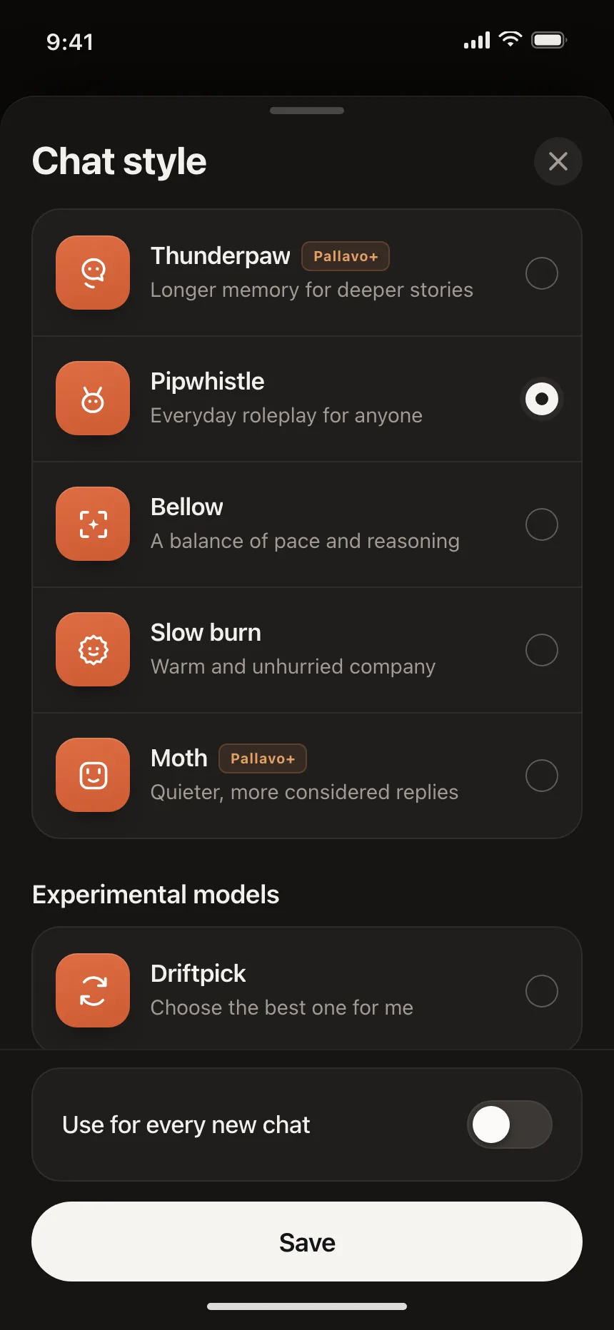 Radio button
