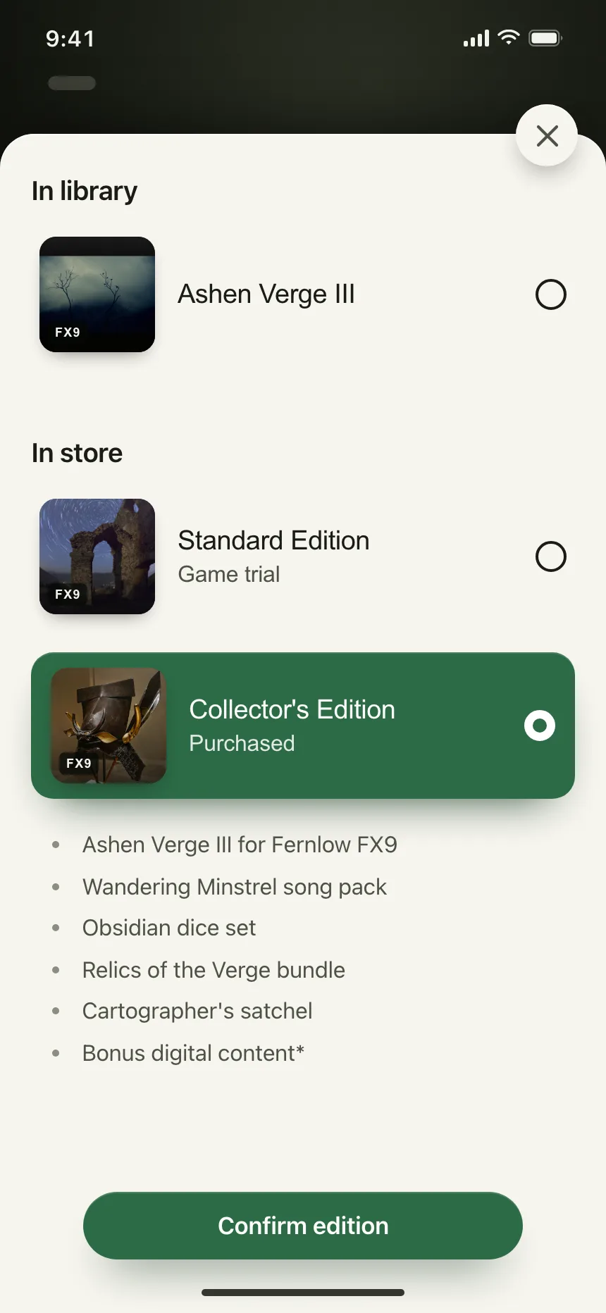 Radio button