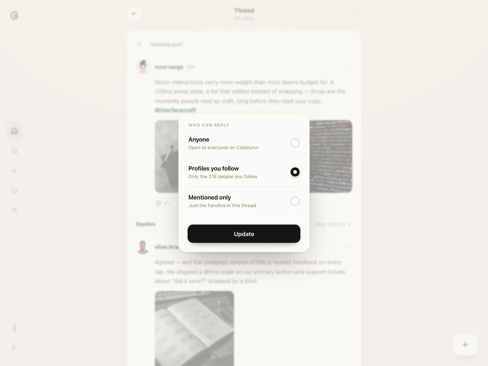 Radio button