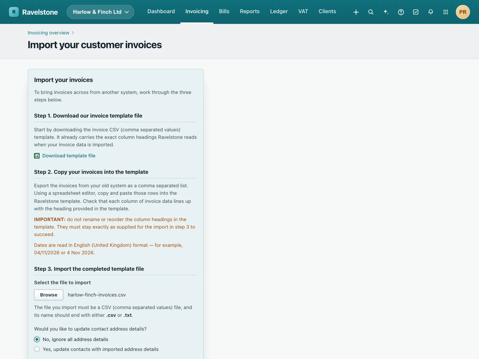 Radio button