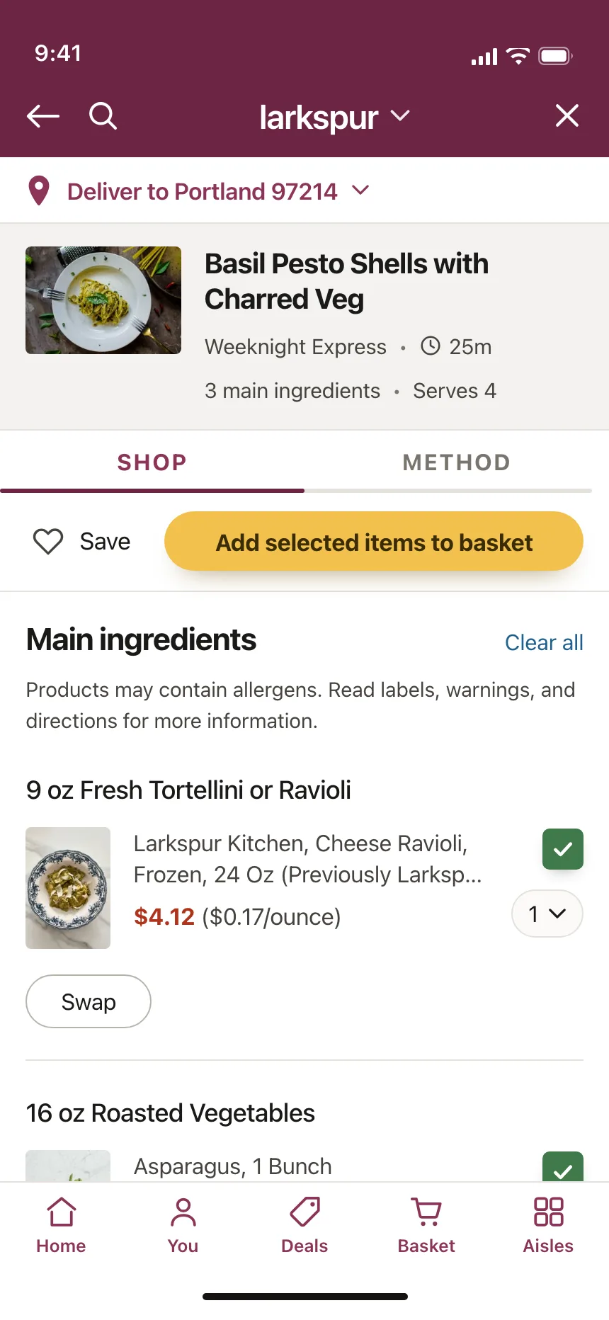 Recipe detail