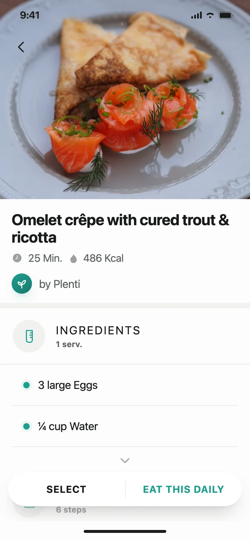 Recipe detail