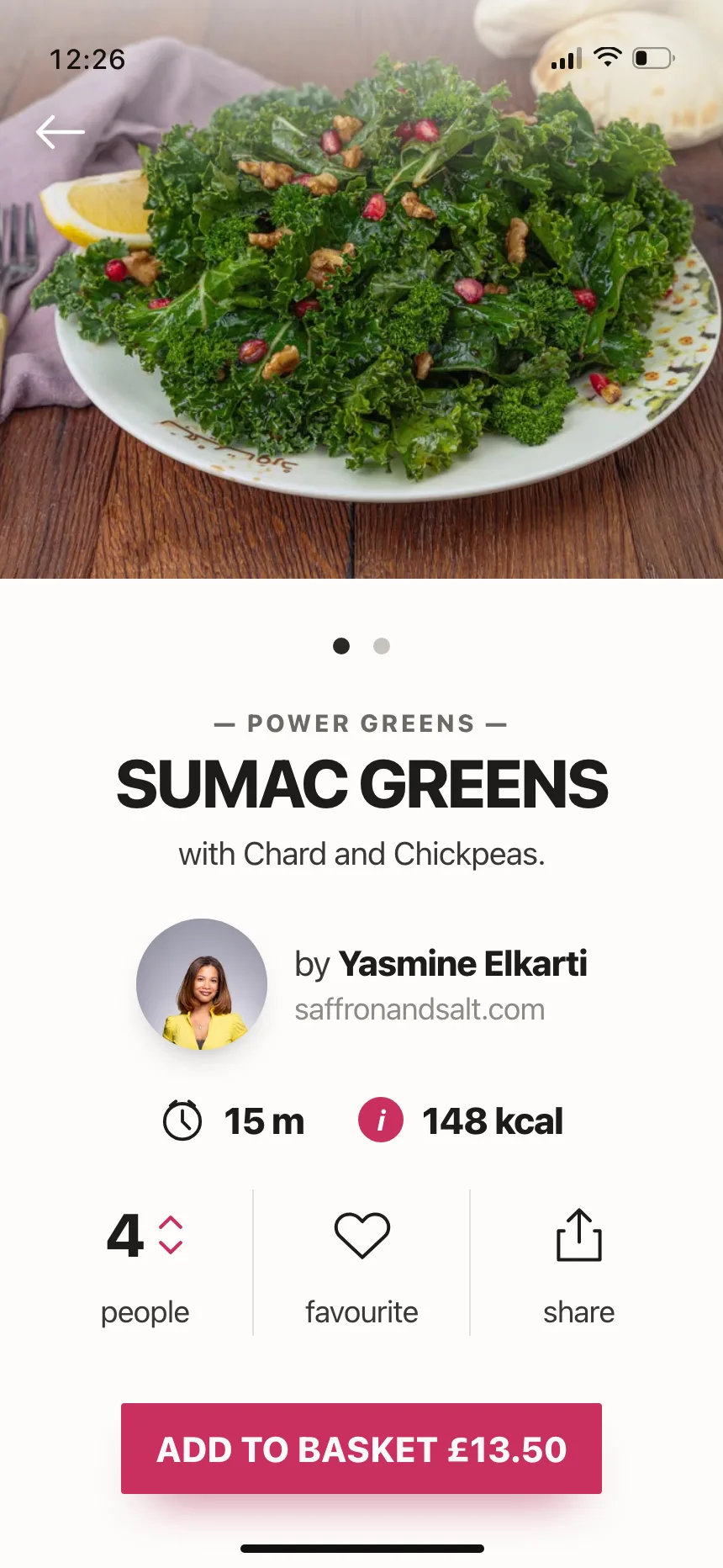 Recipe detail