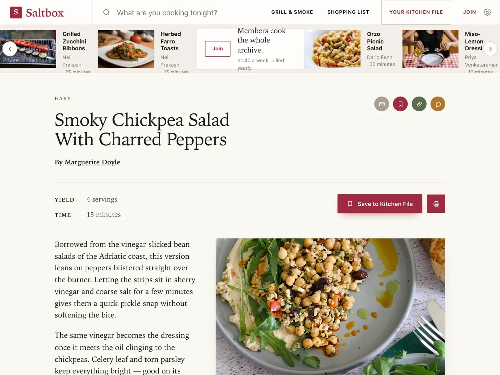 Recipe detail