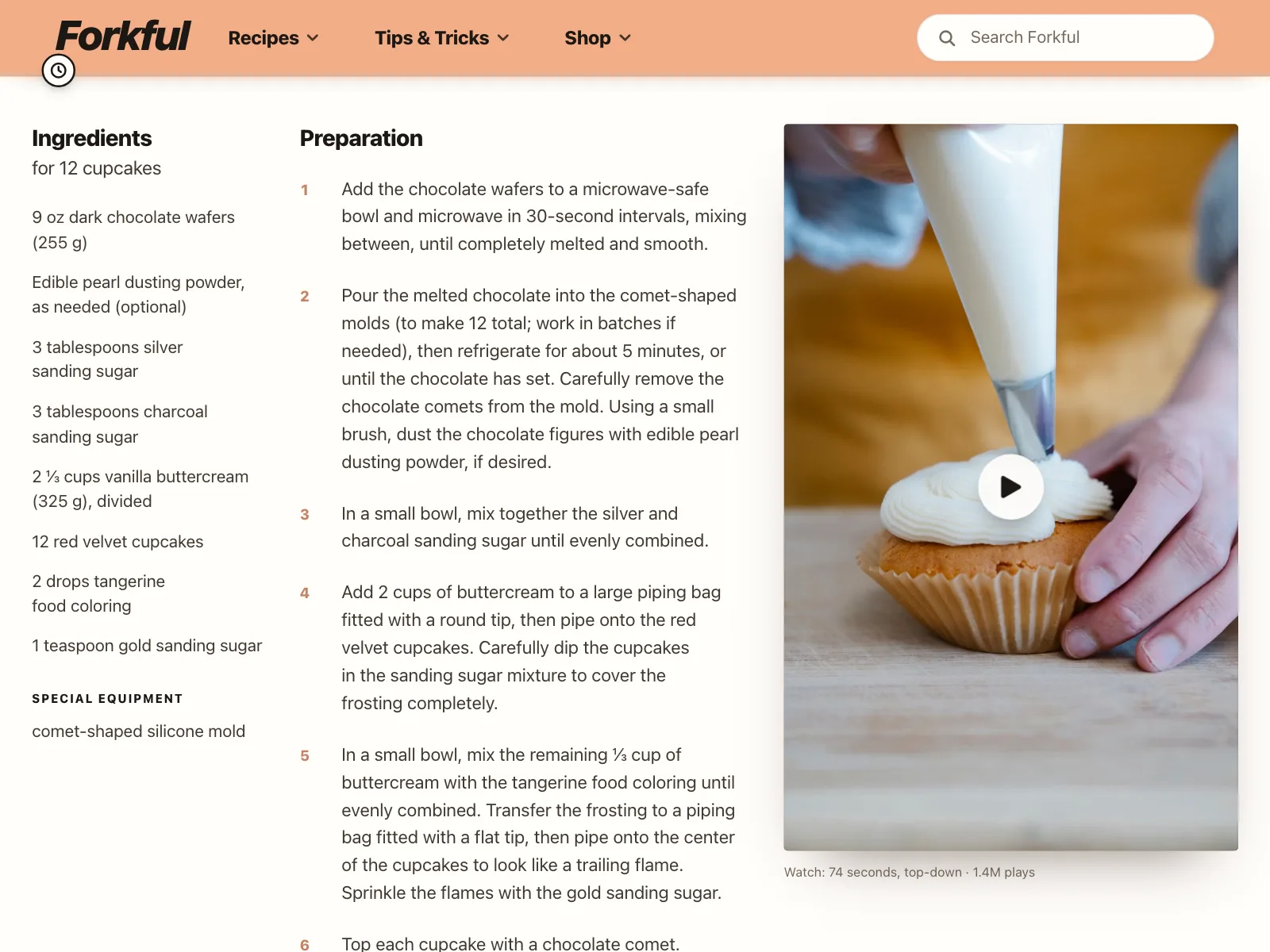 Recipe detail