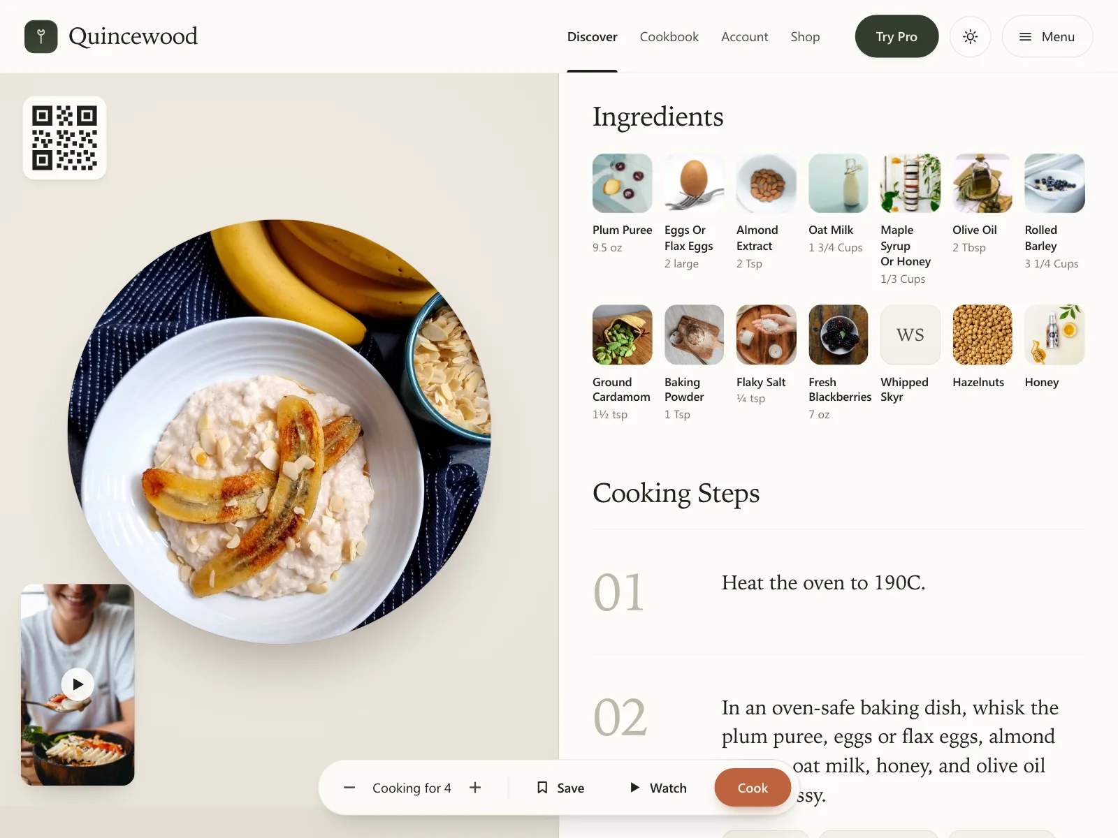 Recipe detail