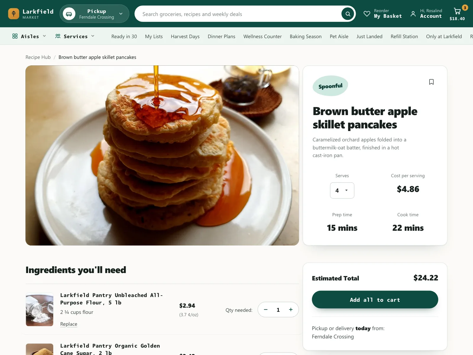 Recipe detail