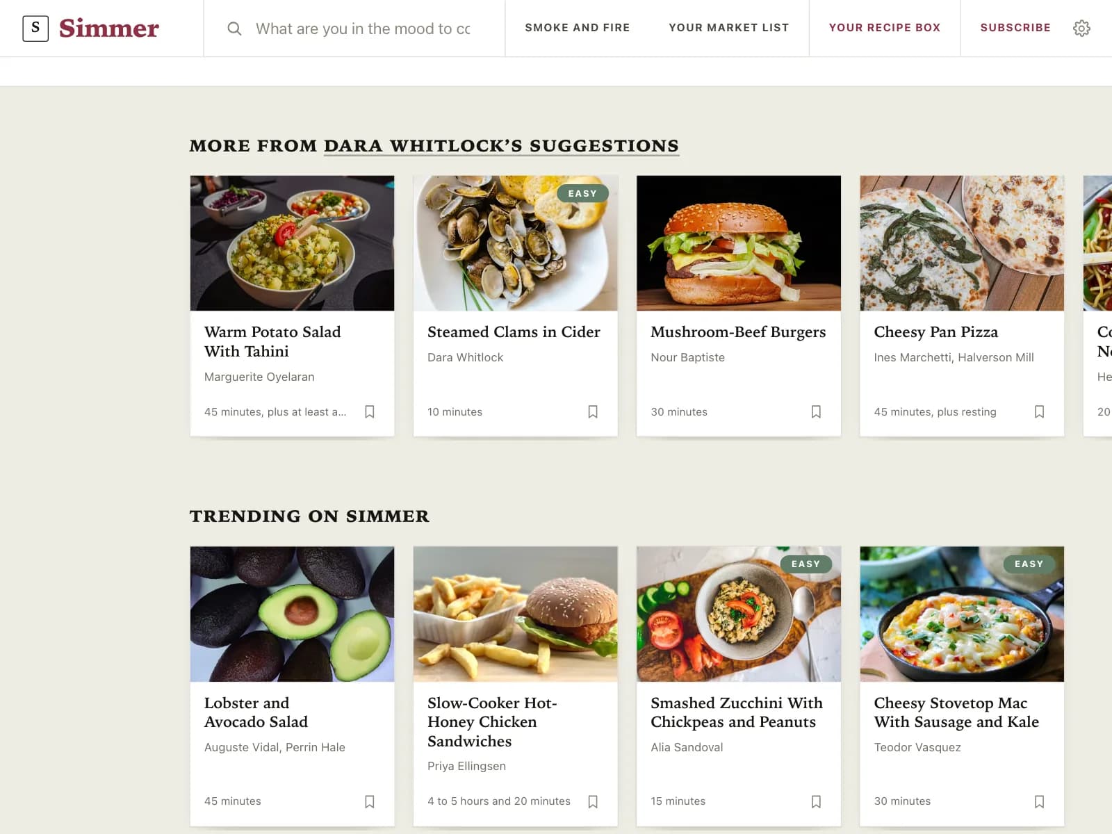 Recipe detail