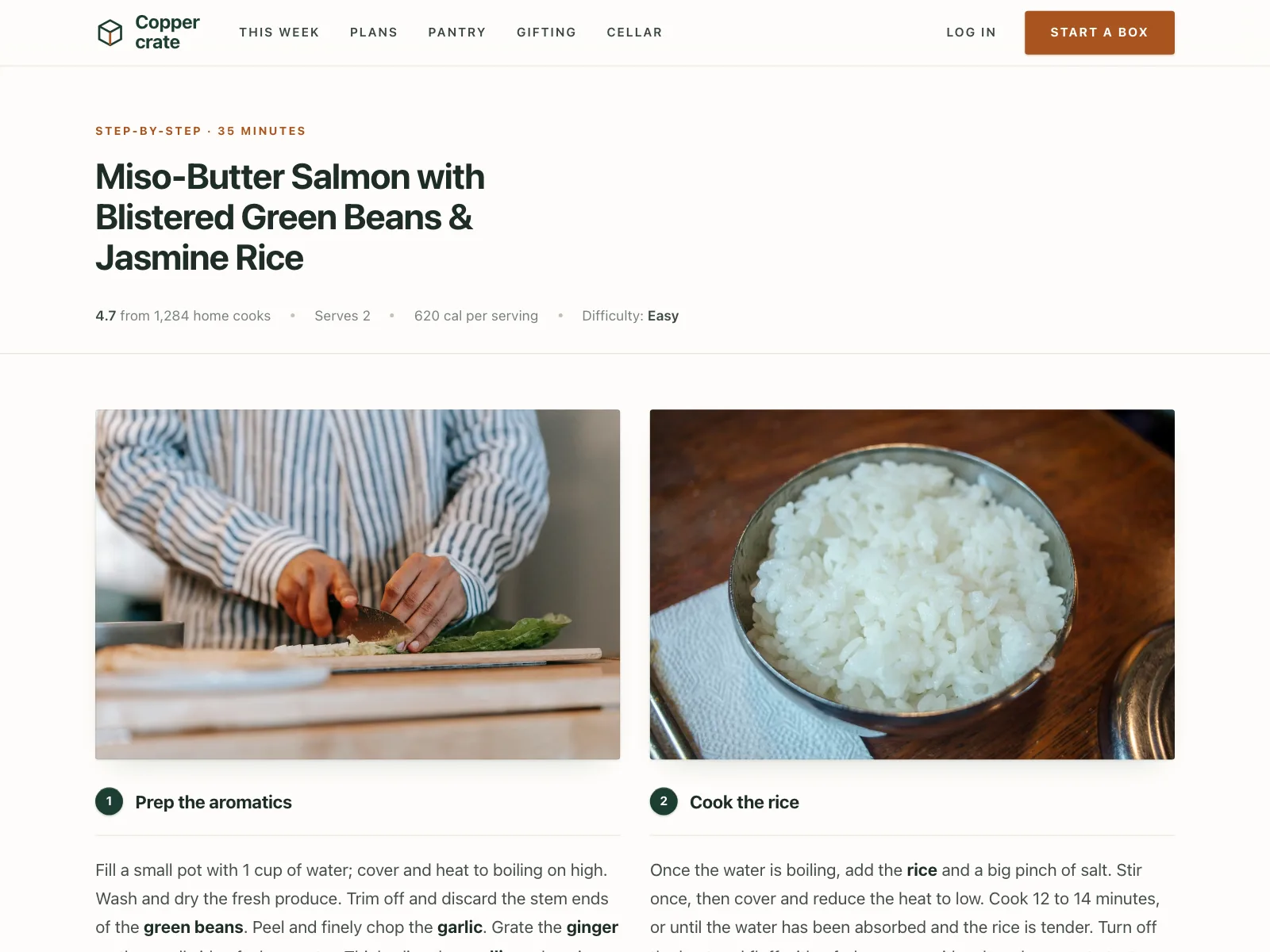 Recipe detail
