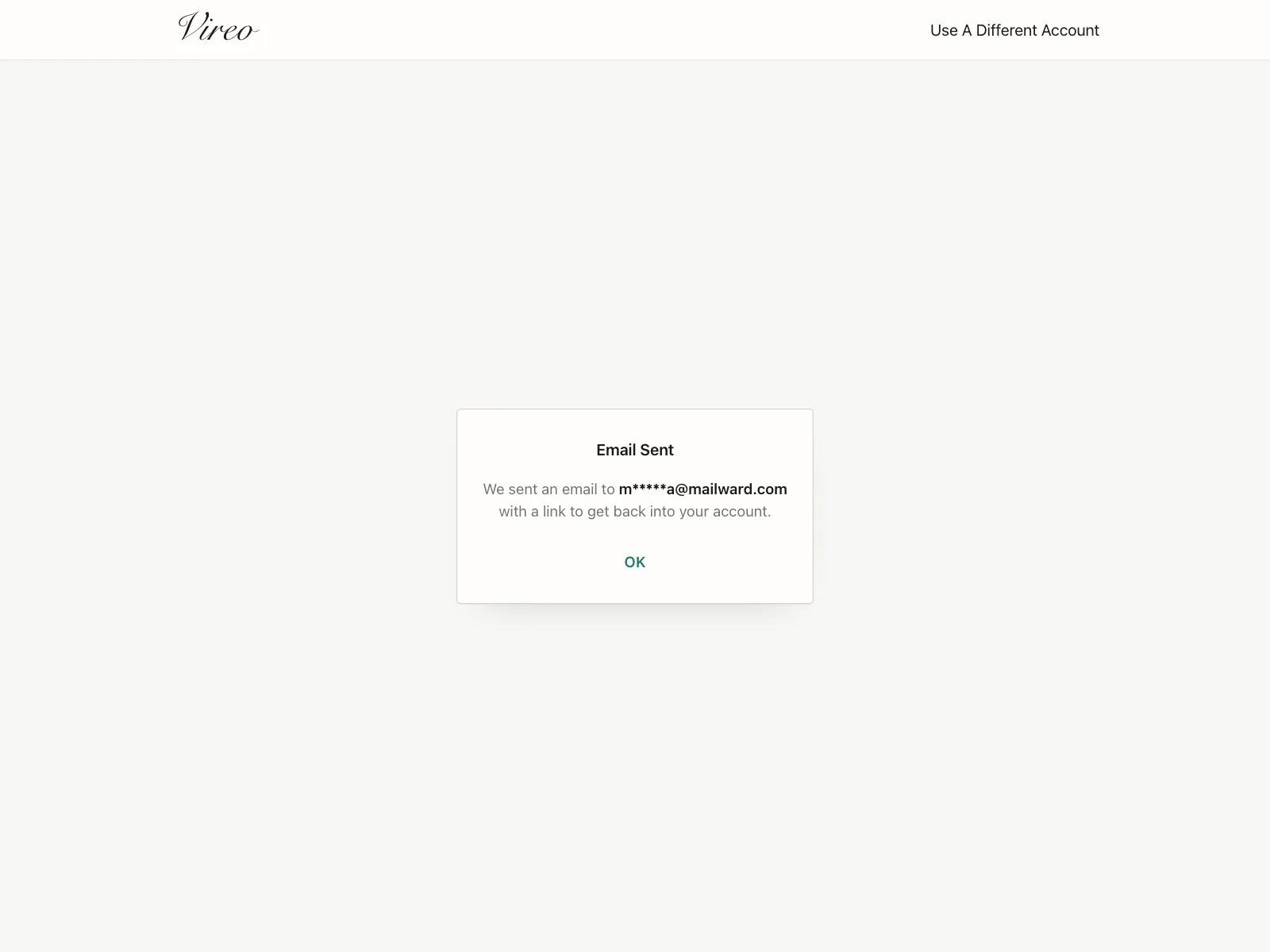Reset password