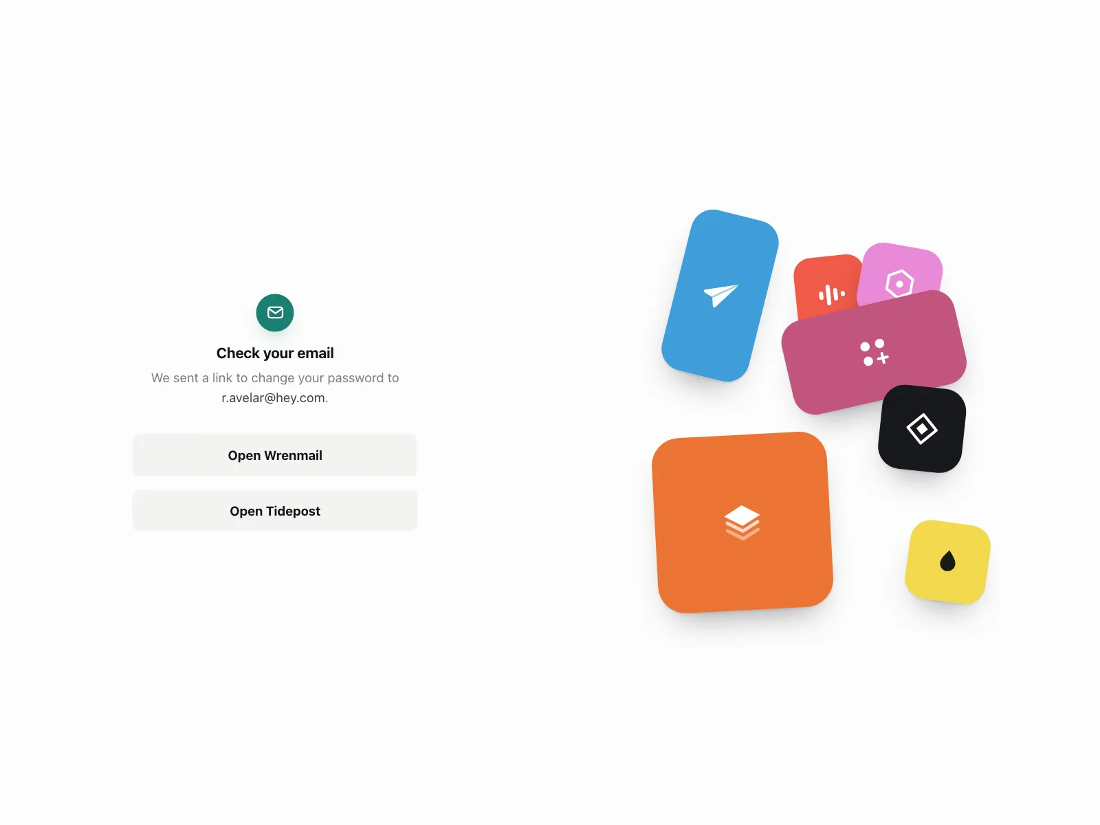Reset password