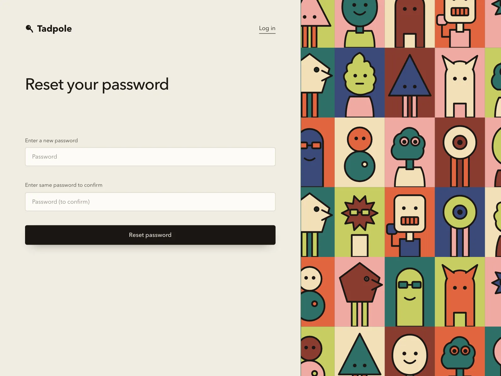 Reset password