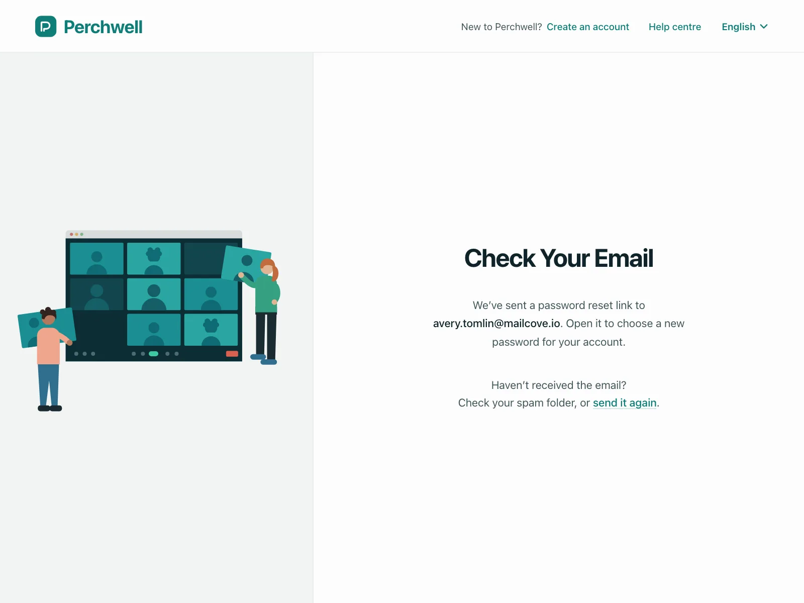 Reset password