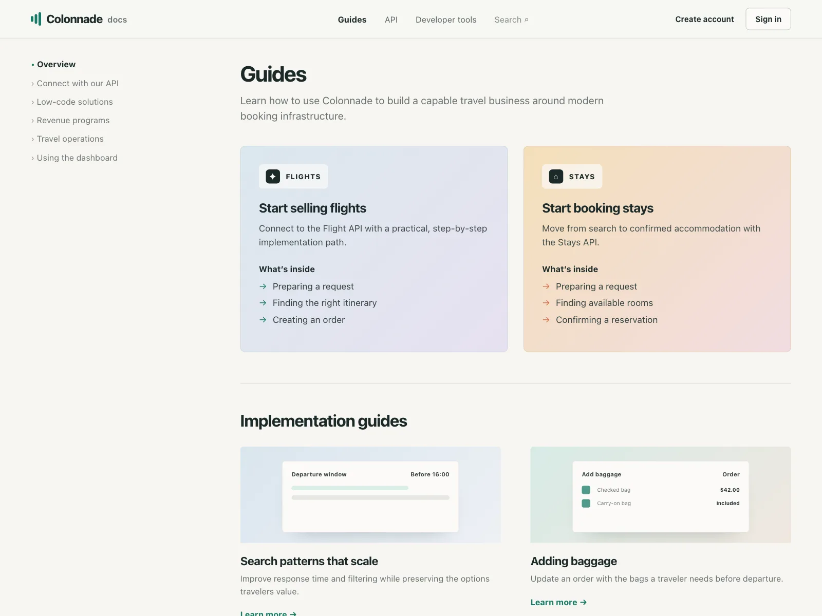 Resources page