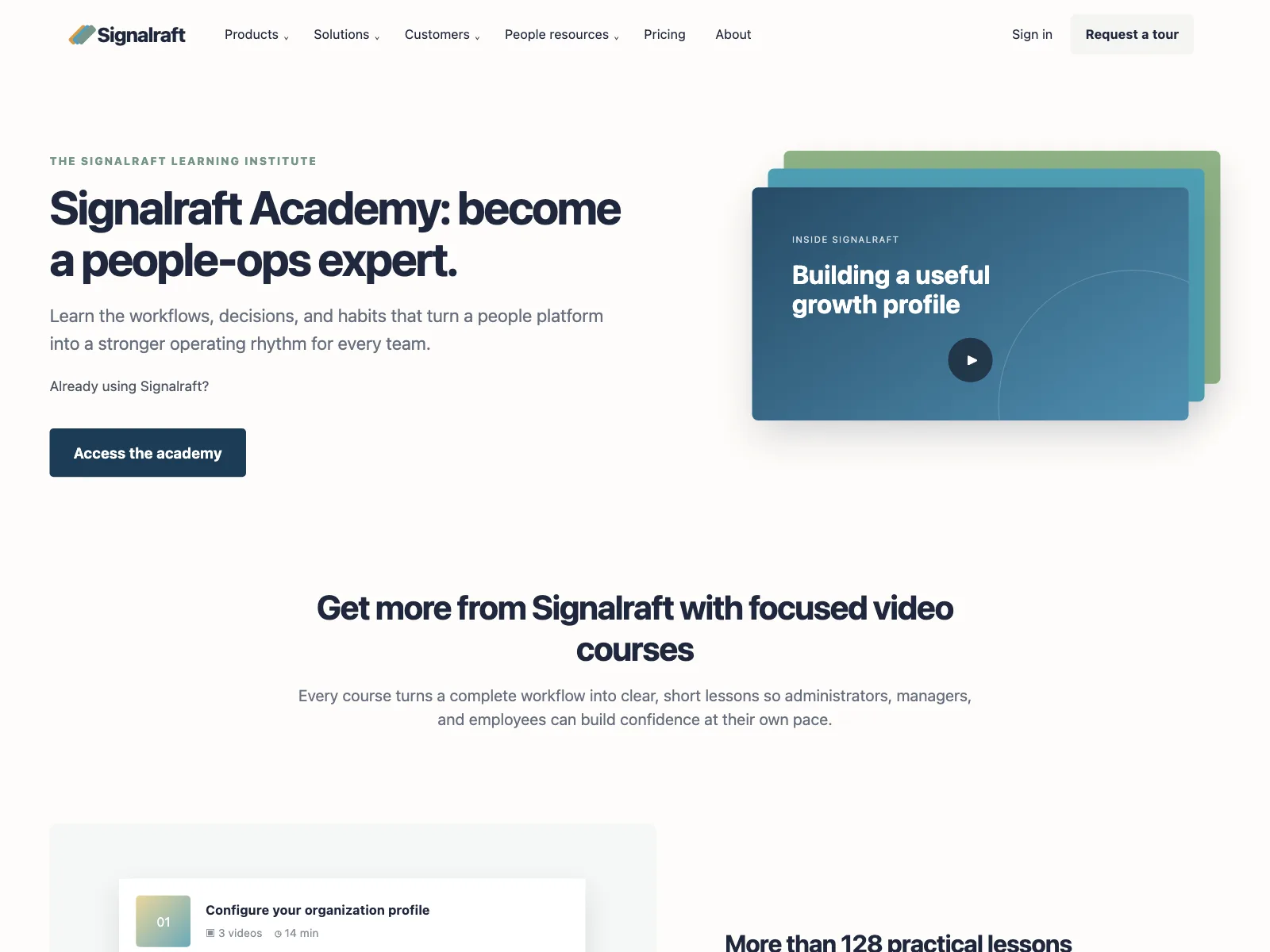 Resources page
