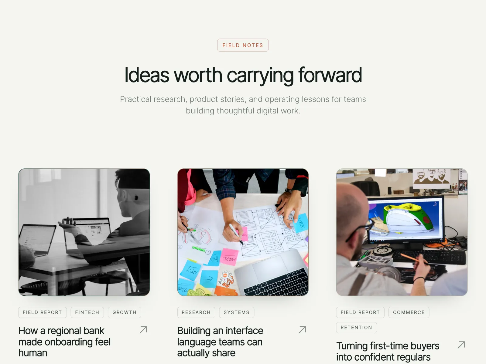 Resources page