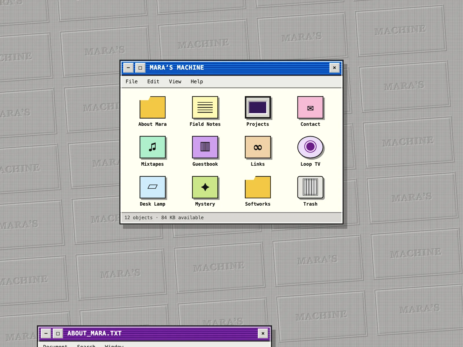 Retro websites