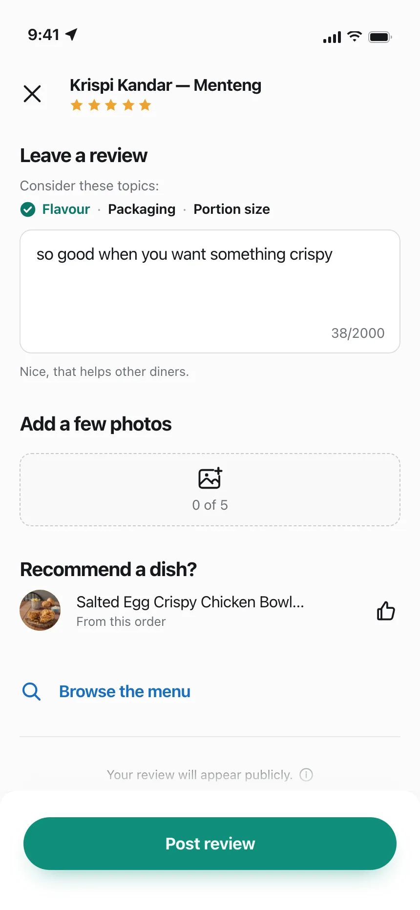 Reviews & Ratings