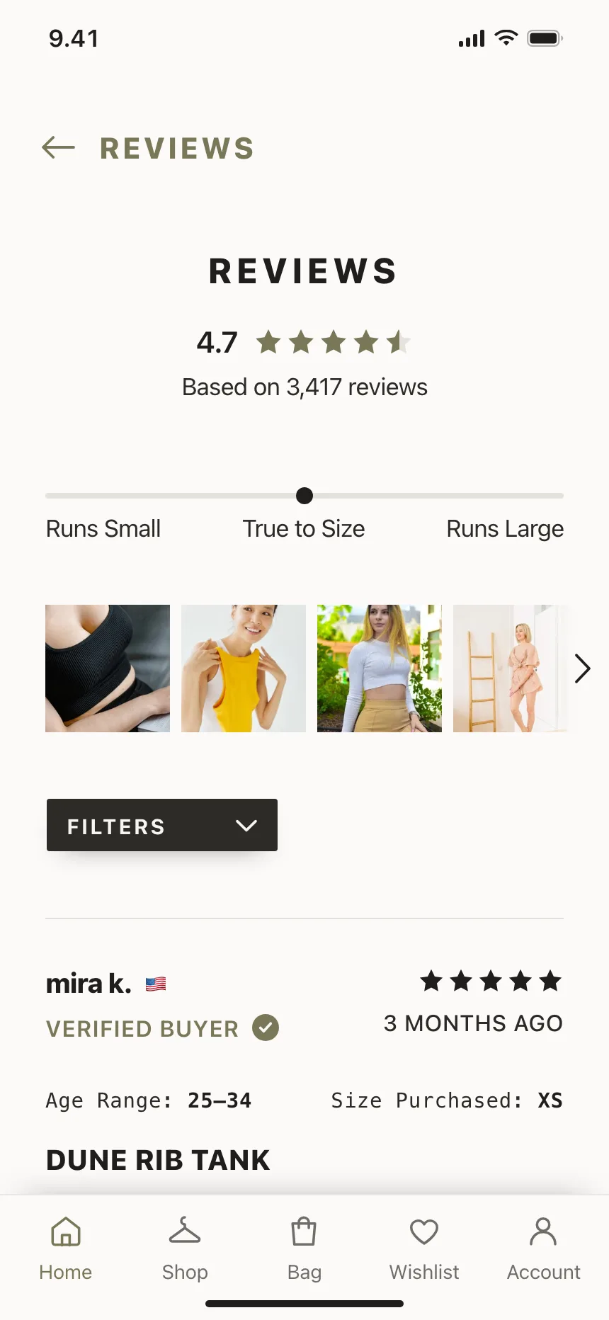 Reviews & Ratings