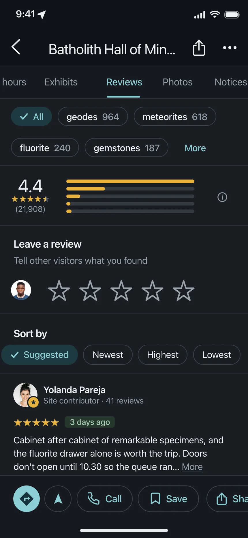 Reviews & Ratings