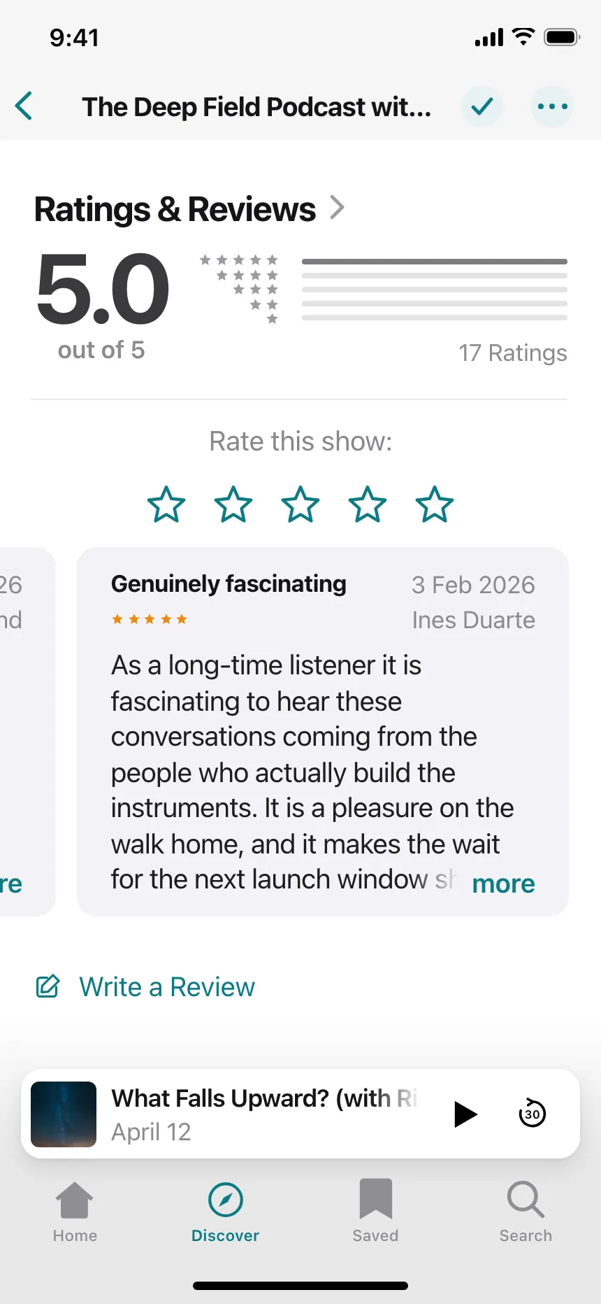 Reviews & Ratings