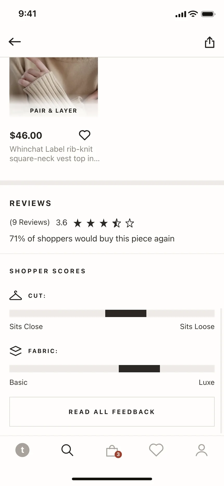 Reviews & Ratings