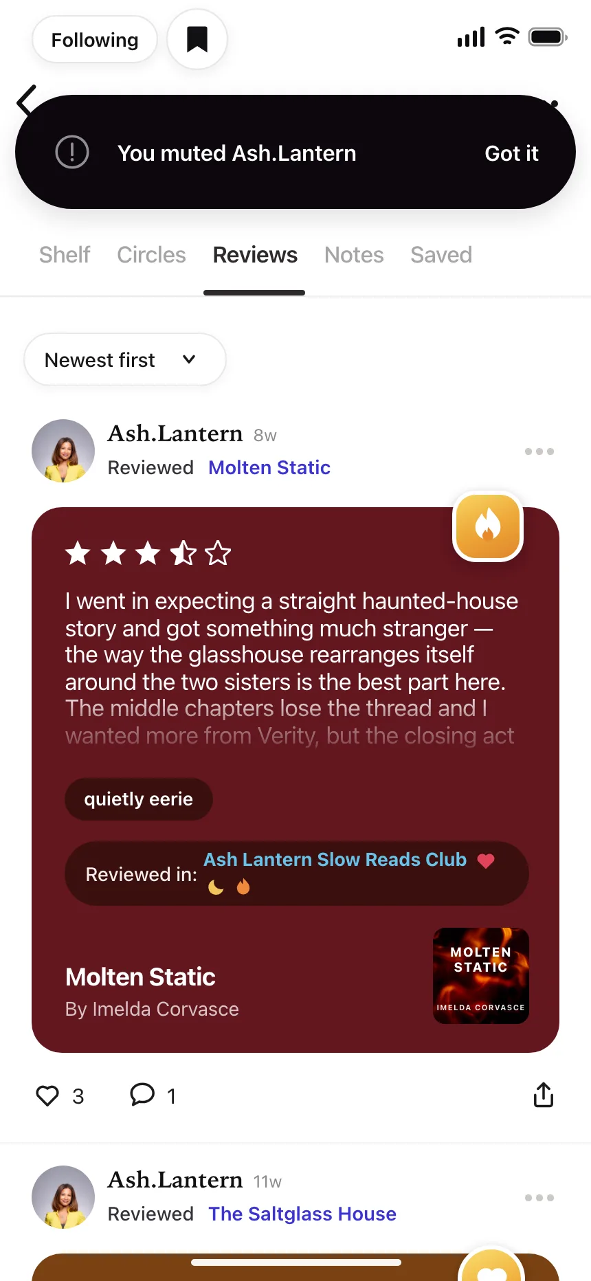 Reviews & Ratings