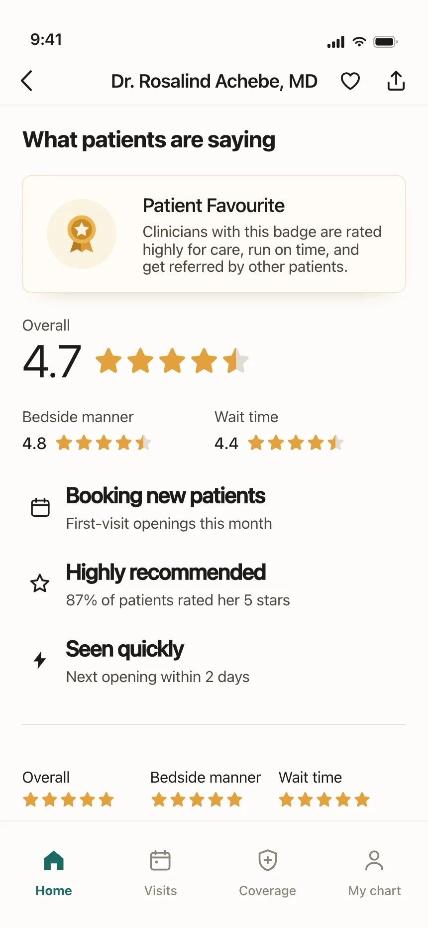 Reviews & Ratings