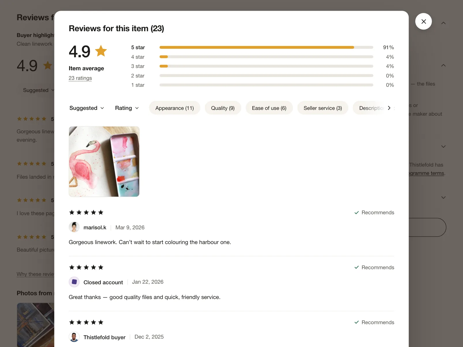 Reviews & Ratings