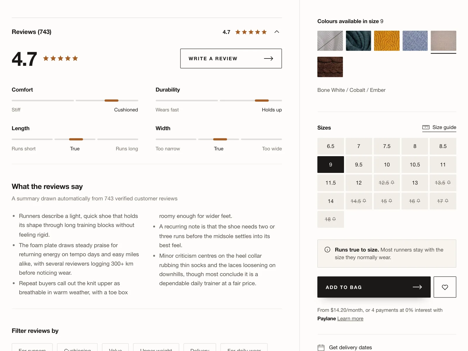 Reviews & Ratings