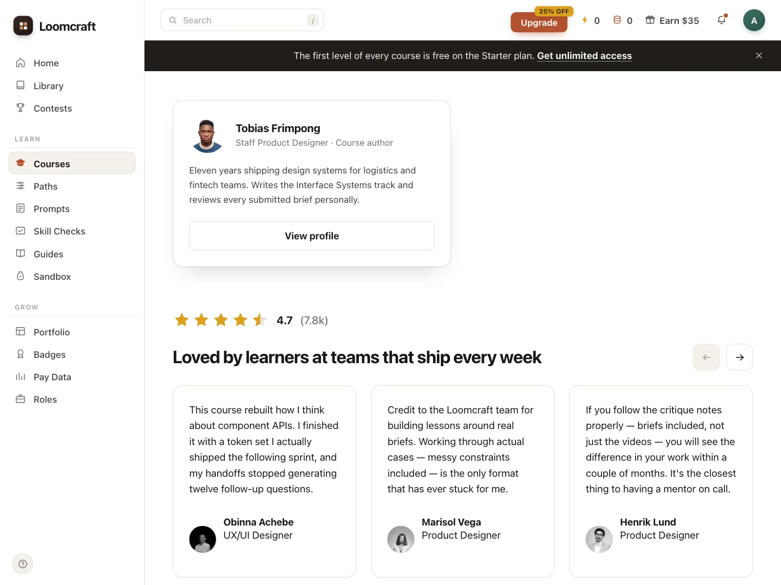 Reviews & Ratings