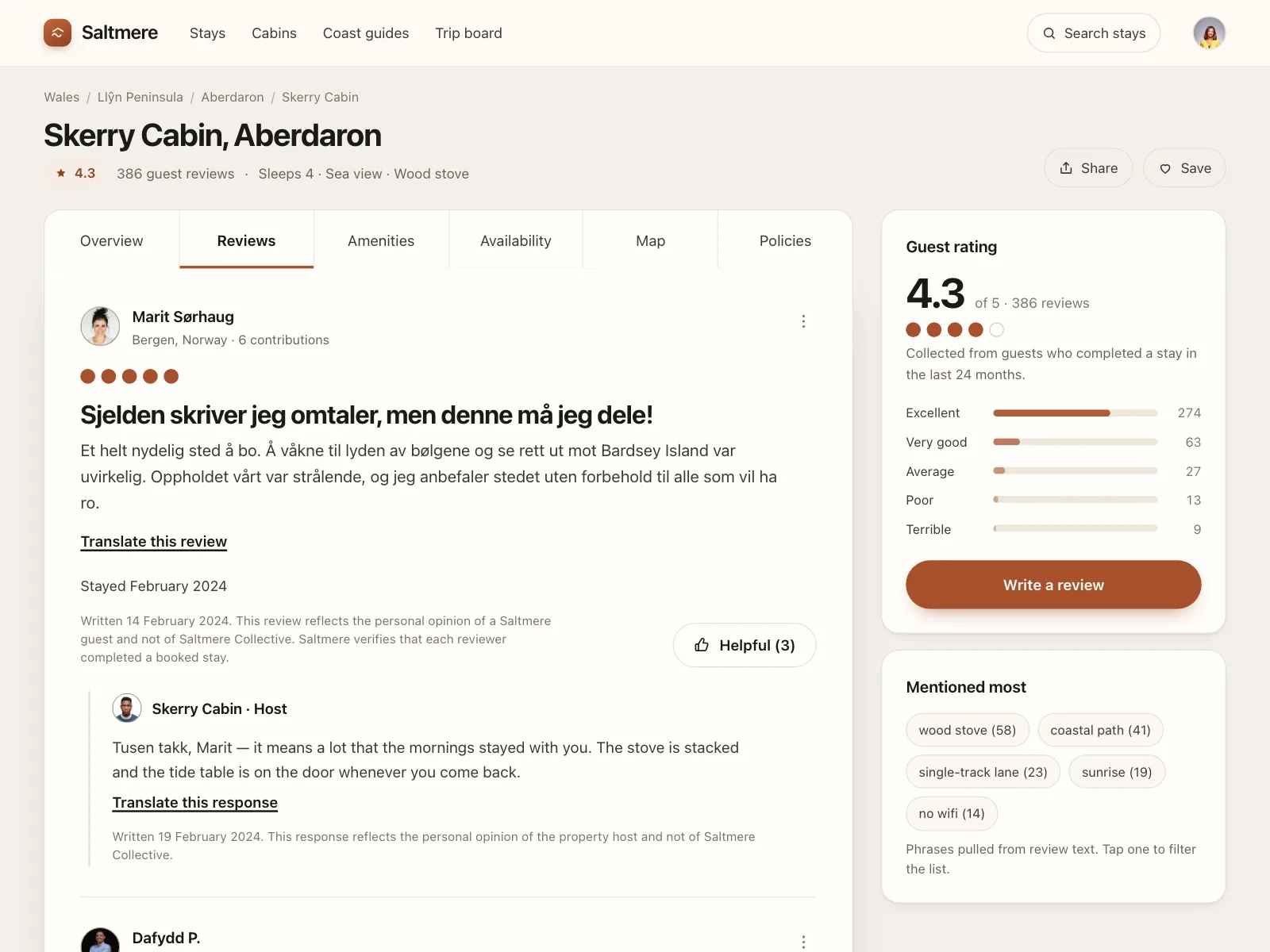 Reviews & Ratings