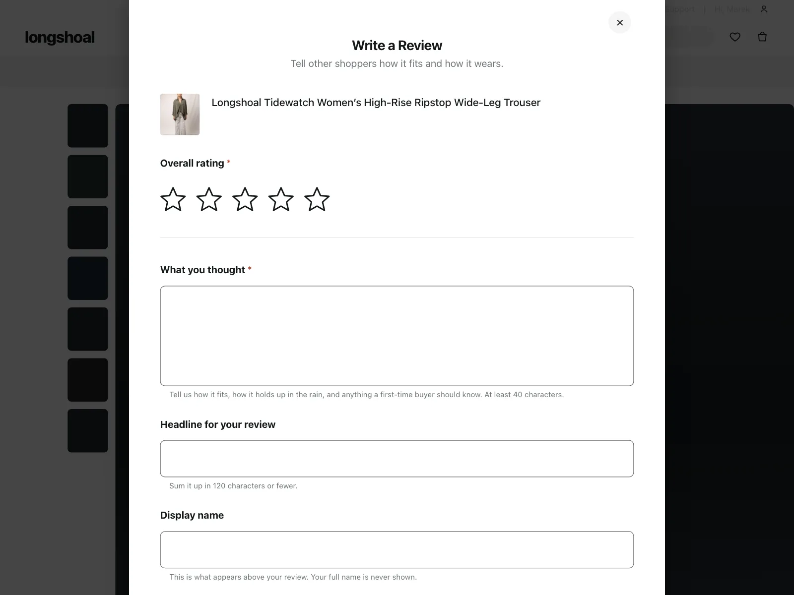 Reviews & Ratings