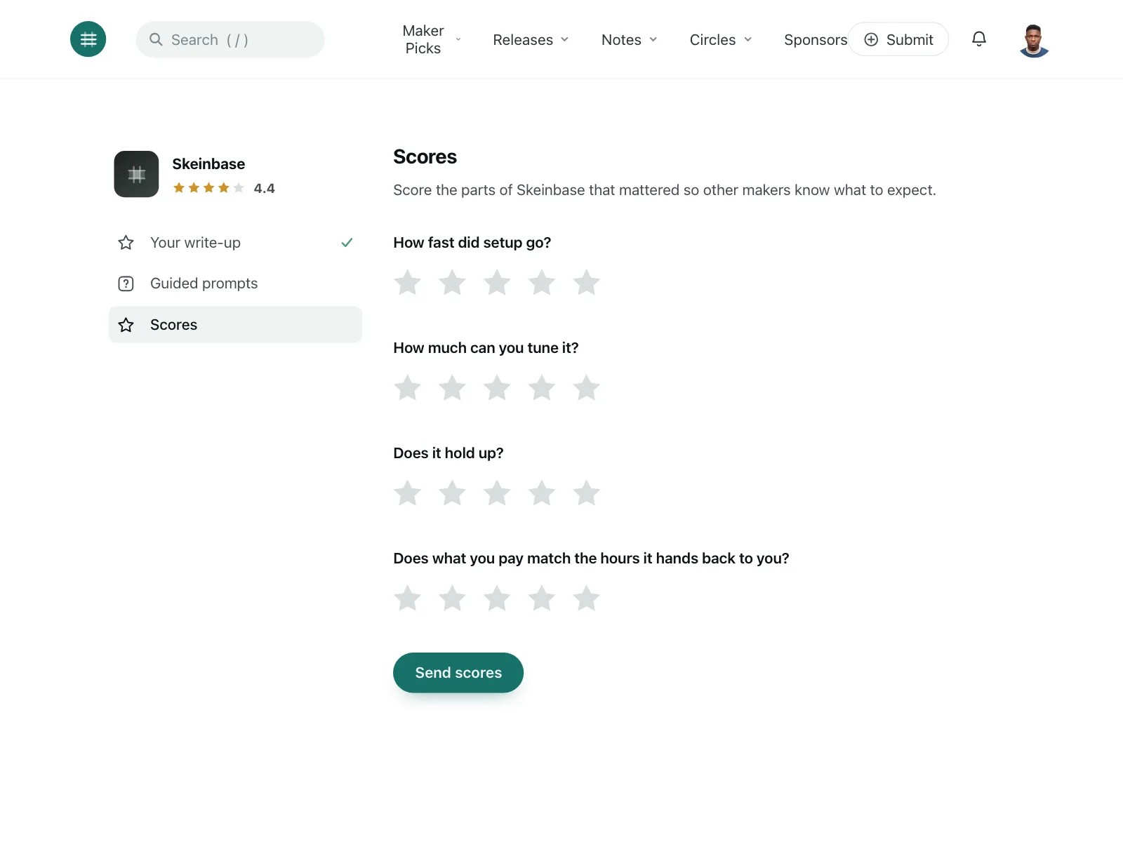 Reviews & Ratings