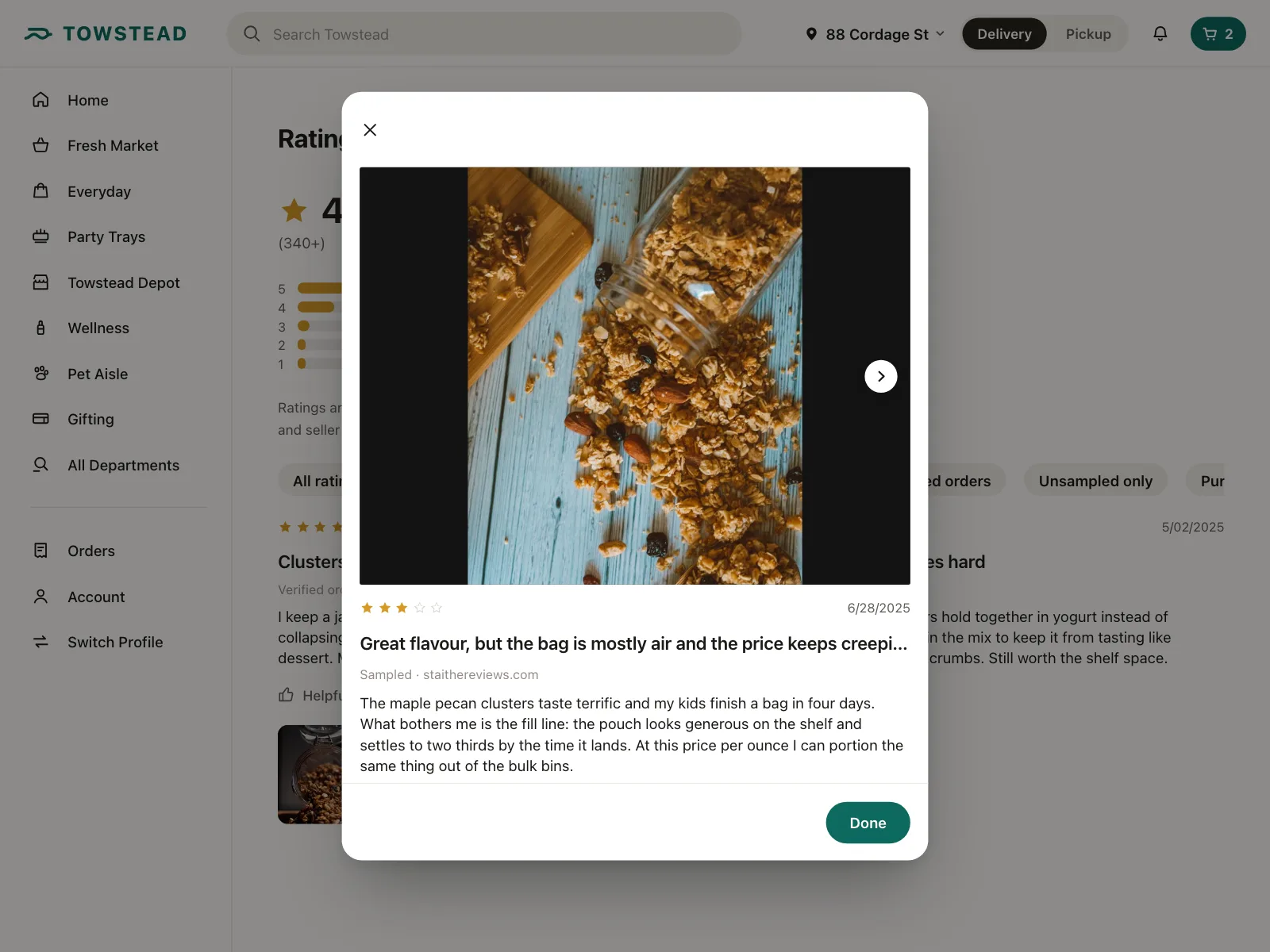 Reviews & Ratings