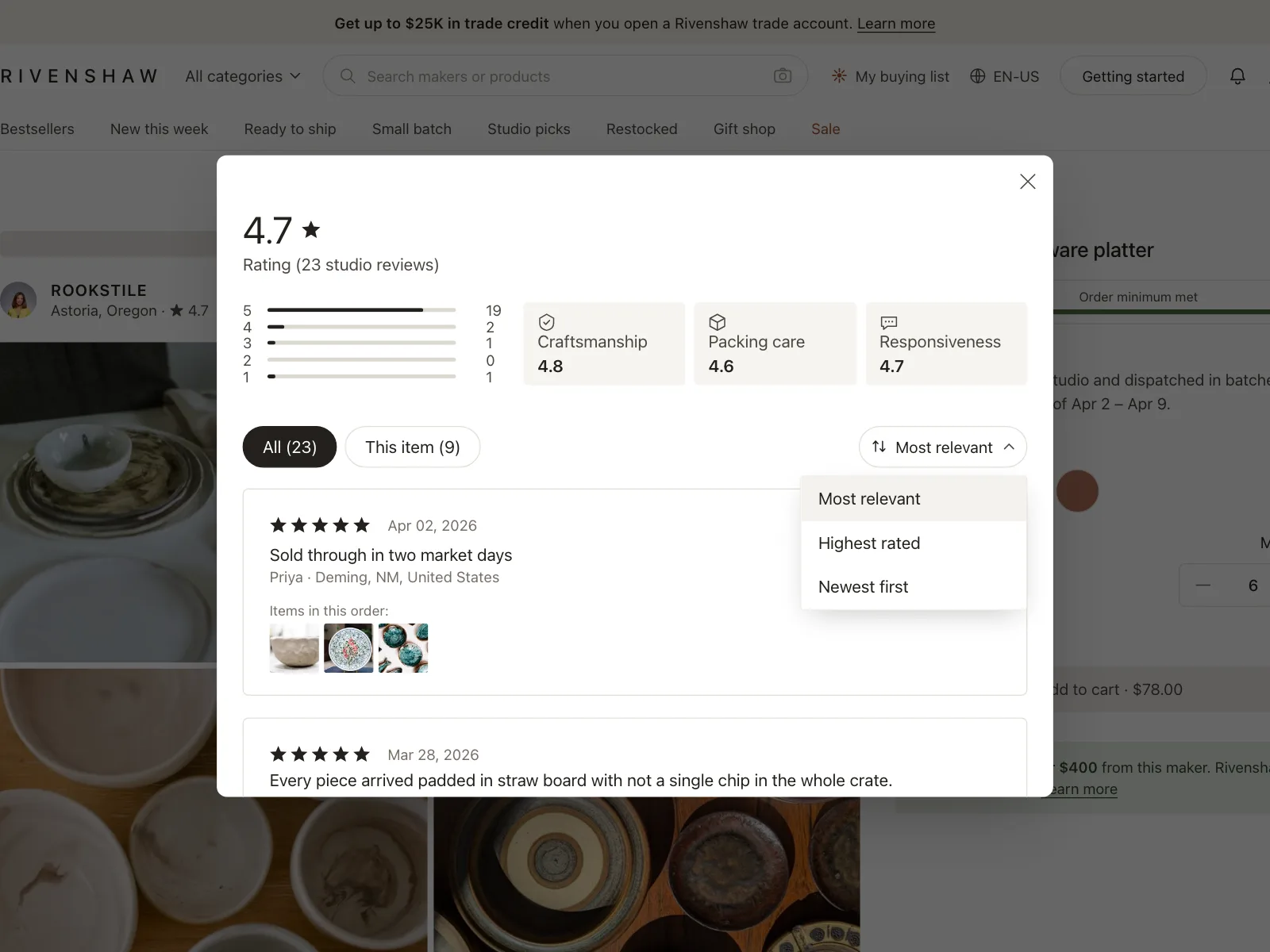 Reviews & Ratings