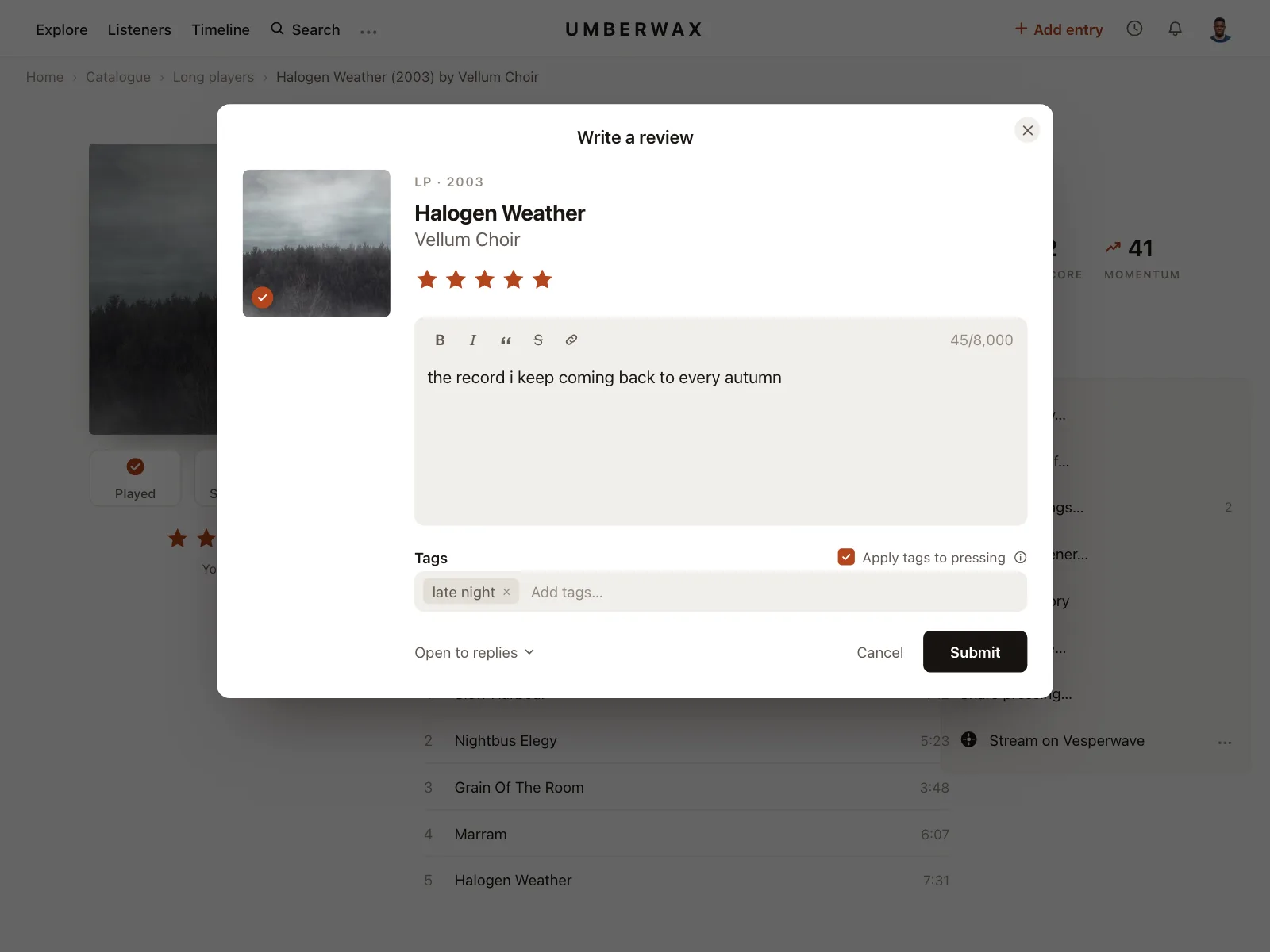 Reviews & Ratings