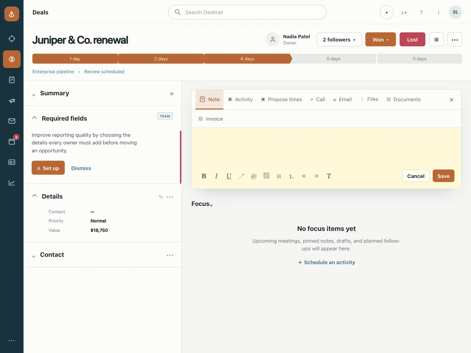 Rich text editor