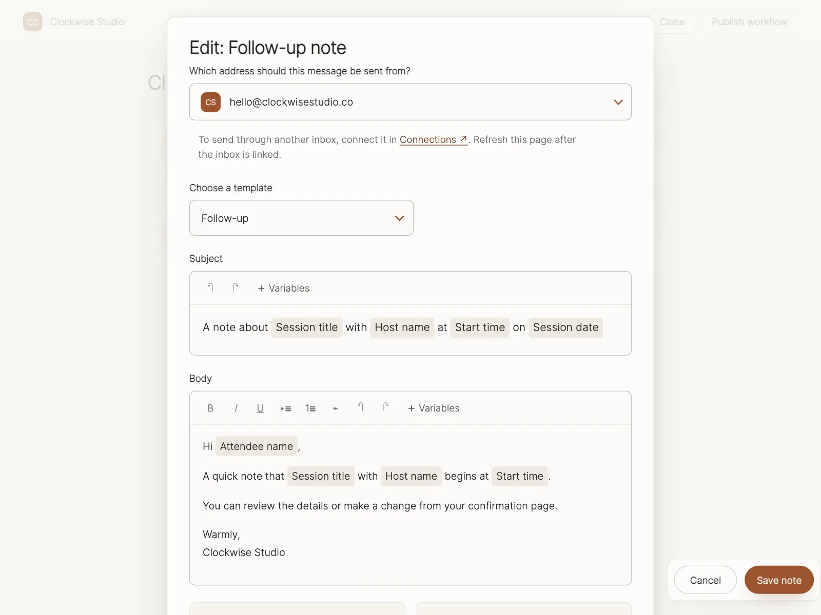 Rich text editor