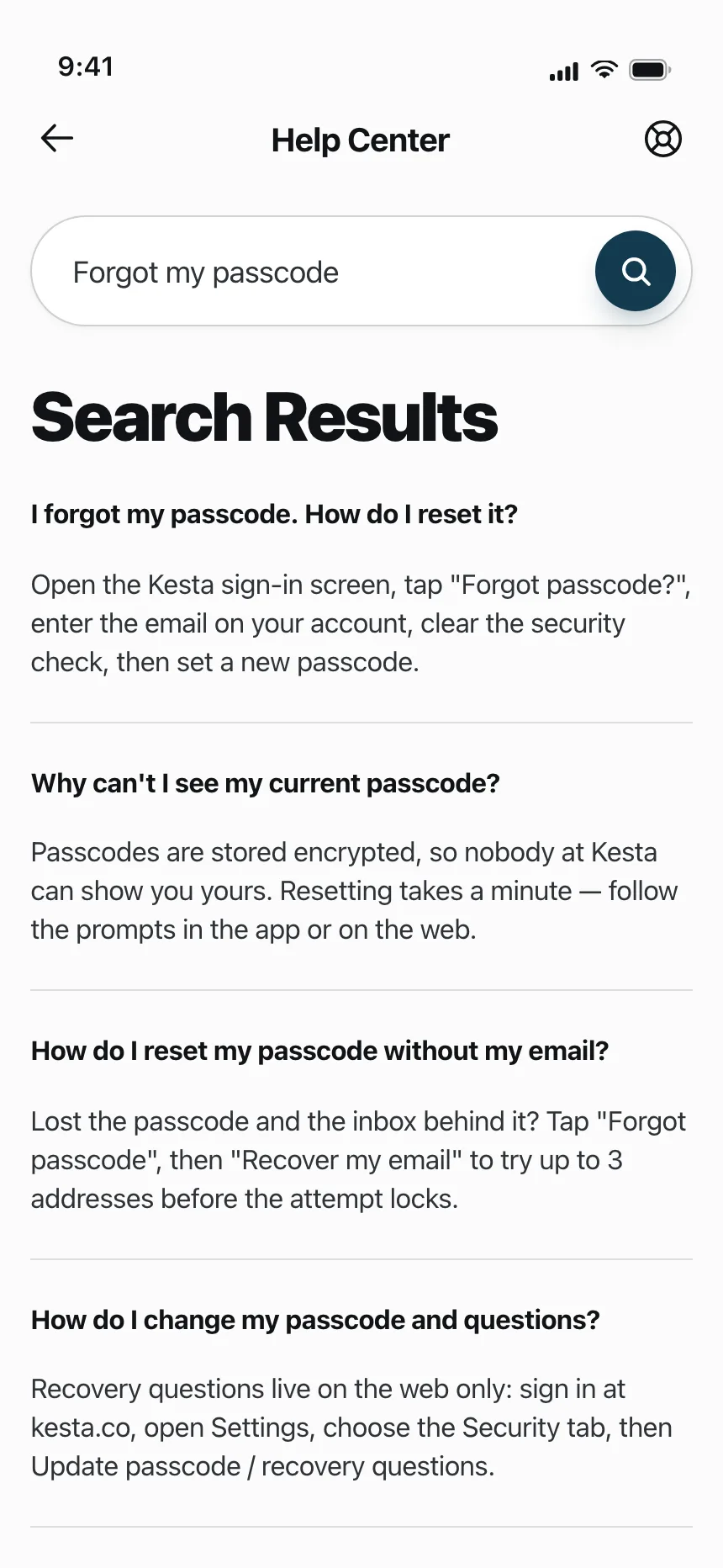 Search