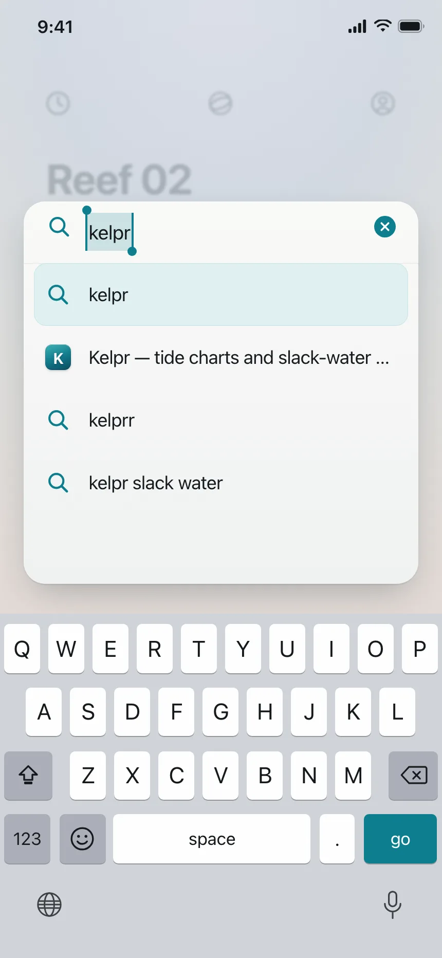 Search bar