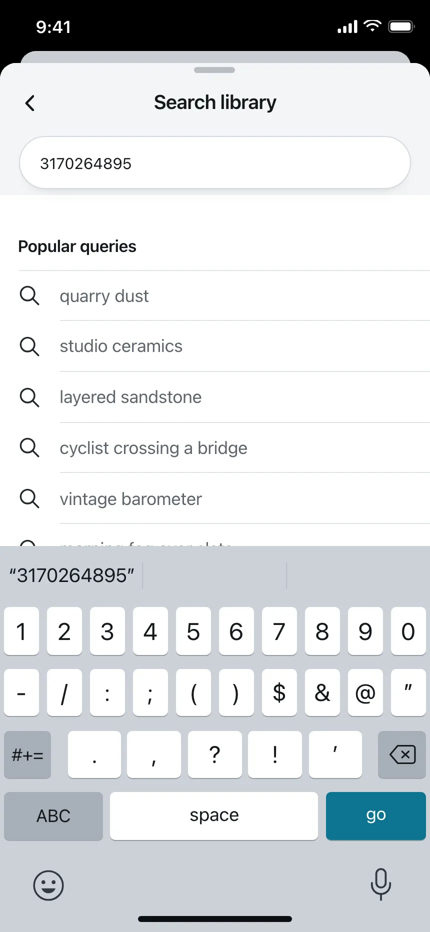 Search bar