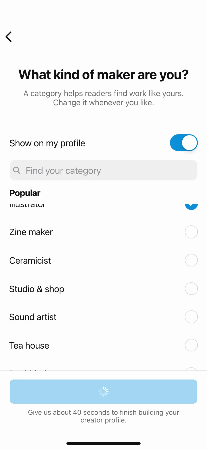 Search bar