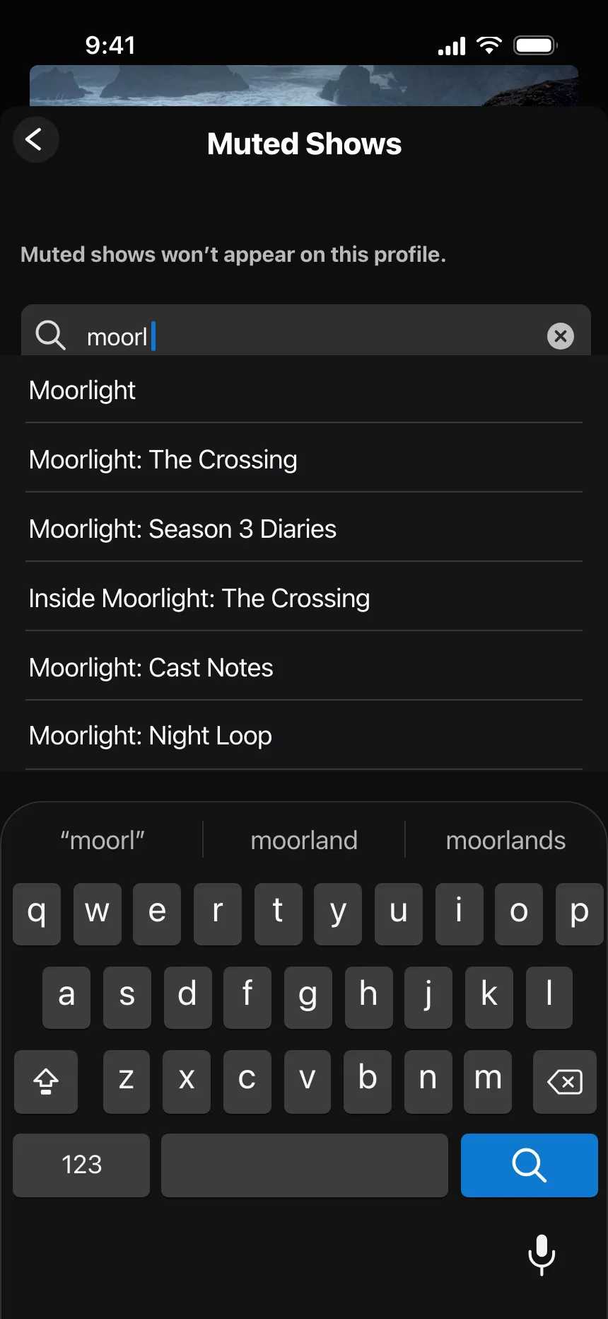 Search bar