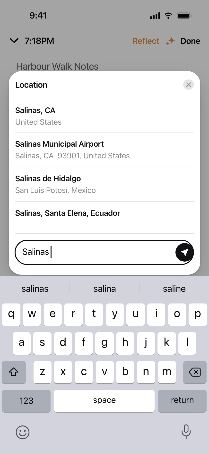 Search bar